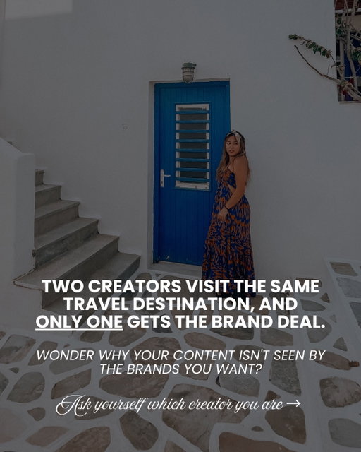 If you’ve ever watched another content creator land a travel deal in the same destination you visited and thought “be so for real”... this is why.
 
Brands don’t pay for pretty content. 
 
They pay for well-positioned content.
 
Two creators can visit the exact same hotel, fly the same airline, use the same travel card...
 
But only one gets the deal. 
 
And it always comes down to how you frame the experience.
 
You can show up at the location, film the aesthetic shots, say it’s beautiful, and hope the brand notices.
 
Please hear me when I say that is not marketing. 
 
It’s really just documenting.
 
When you’re a strategic travel creator, you do something completely different.
 
You’re not just showing the pool. You’re explaining why that pool made you actually disconnect for the first time in two years.
 
You’re not just saying the airline has great service. You’re sharing the one thing that airline does that makes you book it every single time you travel solo internationally.
 
You highlight transformation, not just aesthetics. 
 
You speak to the emotional reason someone books a trip. 
 
If your travel content looks beautiful but brands aren’t paying attention, the issue isn’t your editing, your camera, your destinations, or your follower count.
 
It’s that you’re recreating what other creators do without understanding the strategy behind it.
Once you learn how to speak the language of marketing? 
 
Your content gets noticed. Your value becomes obvious. Your inbox changes. 
 
That’s what gets you PAID.
 
Comment “TRAVEL” if you’re done watching other creators land the press trips, gifted stays, and tourism board deals you know you’re qualified for... a few spots just opened up in the Brand Development Academy and I don’t want you to miss it 

-
#branddevelopment #creatoreconomy #creatorbusiness