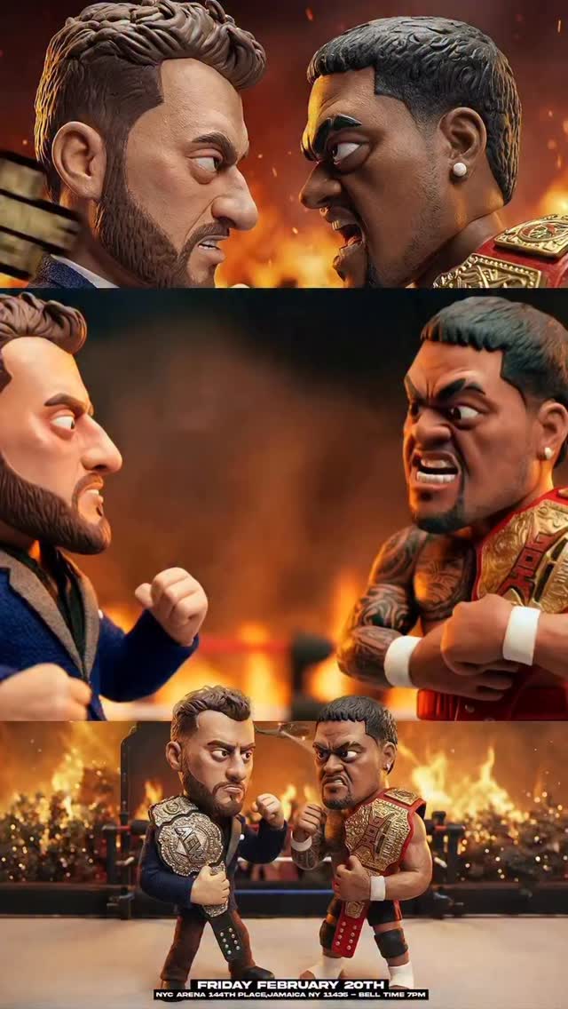 AEW World Champion MJF and HOG Crown Jewel Champion Zilla Fatu COLLIDE in a battle of EPIC Proportions This Friday at #NoTurningBack !!!

🎟️ Tickets Available - Link in Bio | LIVE on #TrillerTV+