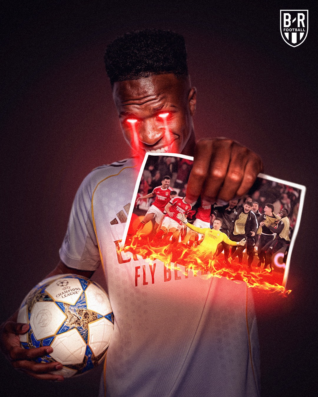 Vini Jr. scored a sensational goal as Real Madrid beat Benfica 1-0 in their UCL playoff first leg.

Halfway to revenge 🔥