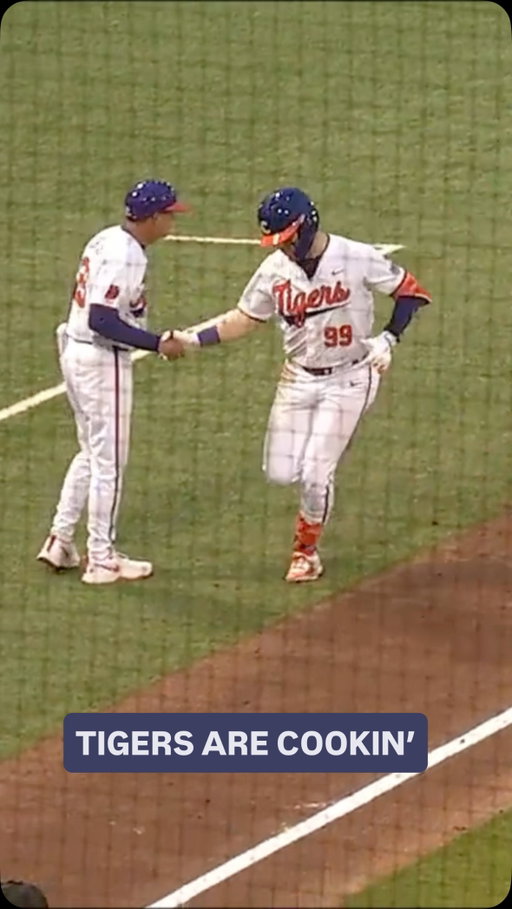 Tigers are cookin’

@natesavoie gives Clemson the 11-0 lead over Charlotte!

#NCAABaseball x 🎥 ACCNX / @clemsonbaseball