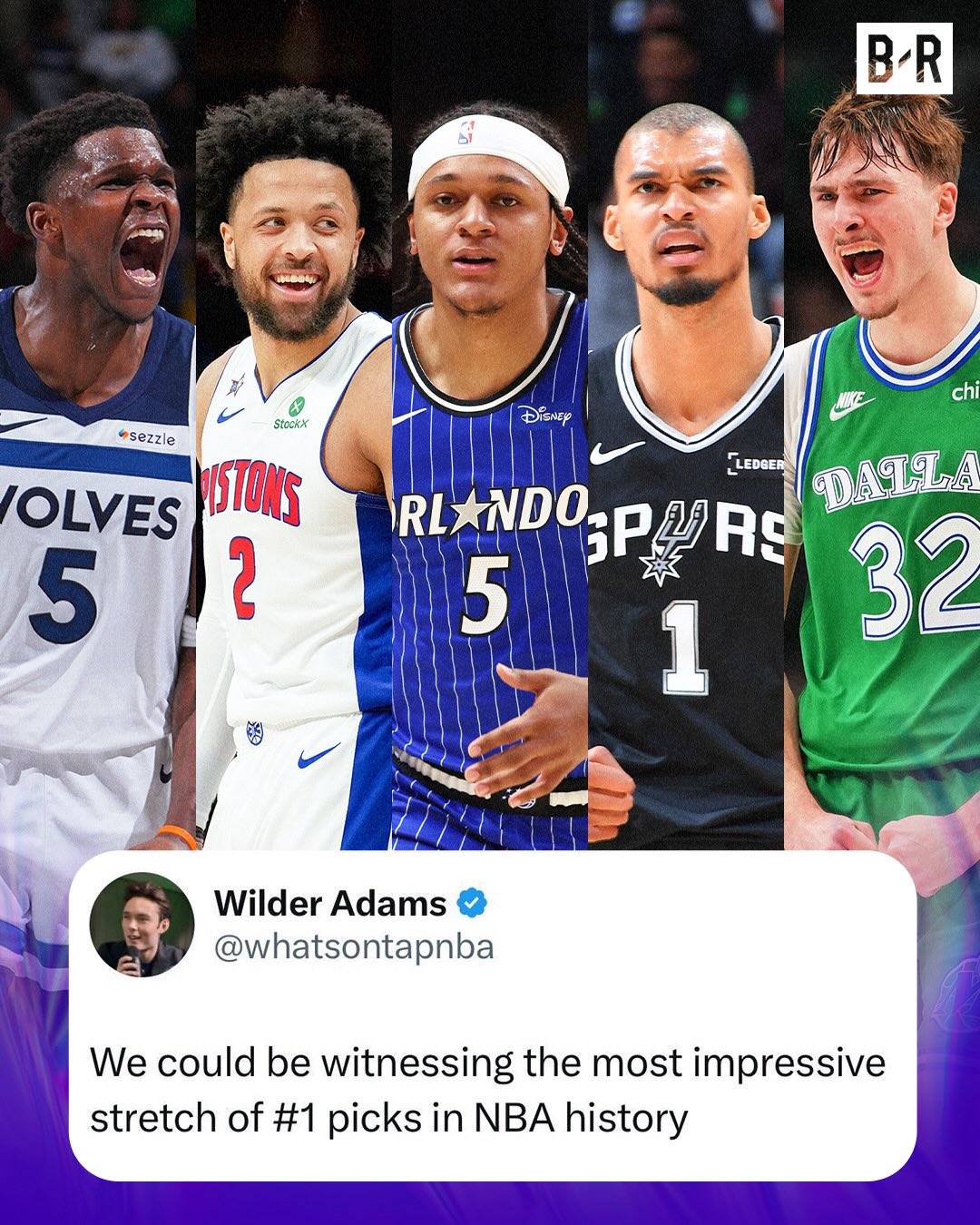 These #1 overall picks have been moving DIFFERENT 😳🔥

Who’s been your favorite to watch? 🤔
