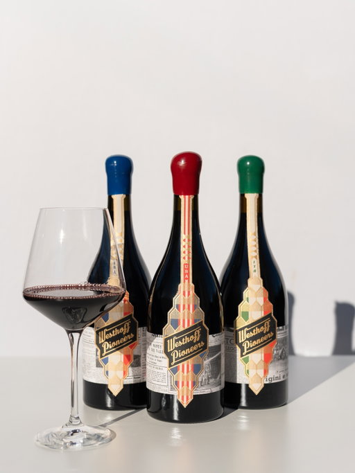 I’ve been waiting a long time to share this one with you all…Today, we are officially launching the Westhoff Pioneers collection! A project that has been generations in the making.🍷⁠
⁠
My family’s winemaking journey began in the 1850s when they left Westhoffen, France, for the unknown. They arrived in America with nothing but a vision and a work ethic. This collection is a tribute to them, and to every trailblazer who wasn’t afraid of losing… only of not trying.⁠
⁠
We’ve crafted three distinct red blends, each representing a different thread of the history that built the American wine industry:⁠
⁠
🇫🇷 The FRA: Grenache, Syrah, and Mourvèdre. Inspired by the blends found in France’s Rhône Valley. The grapes are grown in the coastal, yet warm pockets of Monterey, capturing the fresh and aromatic sensibilities of a Rhône blend transformed by California sunshine.⁠
⁠
🇮🇹 The ITA: Sagratino, Teroldego, Nero D’Avola, and Negro Amaro. Grown in Santa Barbara County. The region’s long growing season and ocean-cooled afternoons allow the grapes to ripen fully while maintaining their natural acidity, mirroring the structure and vibrancy of Southern Italian reds.⁠
⁠
🇺🇸 The USA: Zinfandel, Cabernet Sauvignon, and Petit Sirah. Its roots in Sonoma are a nod to the foundation of California wine growing, where the combination of older vines, warm days, and cool nights creates a wine with plush dark fruits, spice, and richness.⁠
⁠
I’m immensely proud to be keeping my family history, and the history of American winemaking, alive through this collection.⁠