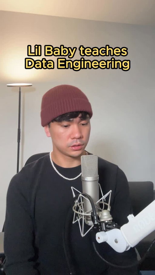 if Lil Baby taught data engineering. beat by me. DM me if your company wants a custom track 🗣️🧠