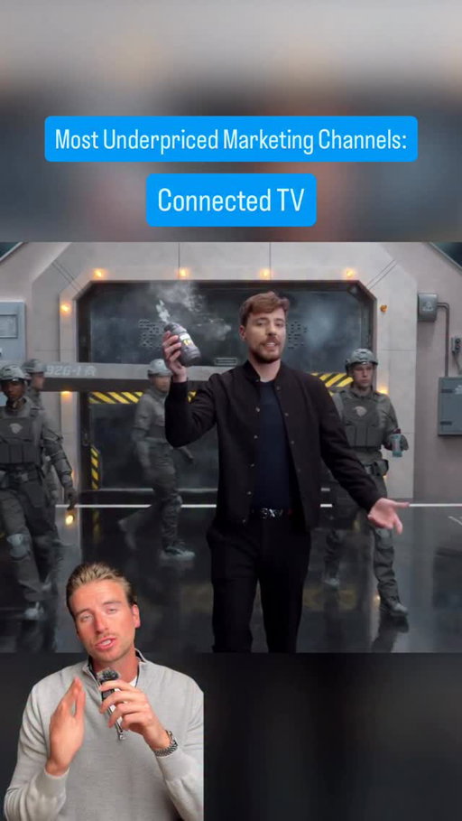 You can’t miss this one

Connected TV is having a huge moment. 

Brands are finally able to use it as a performance marketing channel.. 

Unlocking huge new audiences to tap into. 

My fav to use is @wearemntn 

Comment “mountain” and I’ll dm you a link to signup!