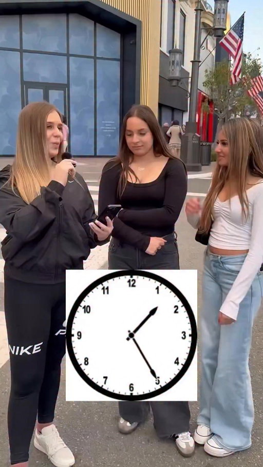 Can teens still read a analog clock? #streetinterview #genz #genalpha