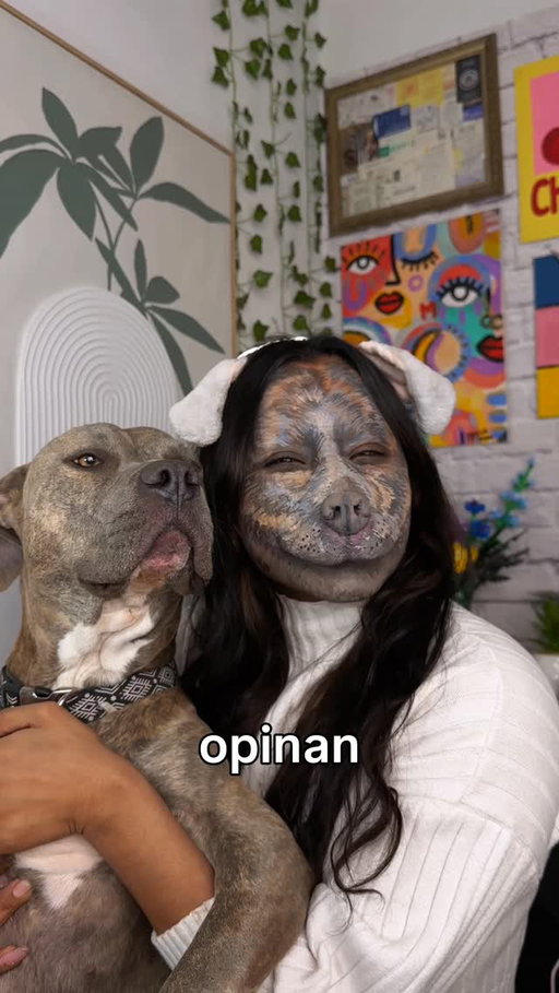 ME MAQUILLO COMO THERIAN😳🐺 #therian #perro #makeup