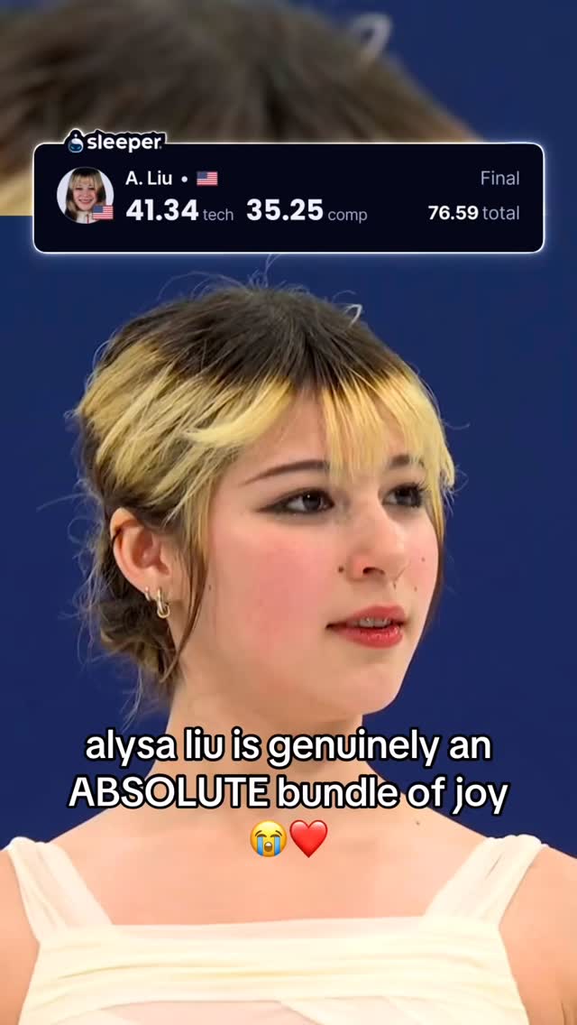 Alysa Liu goes for another gold Thursday 👀