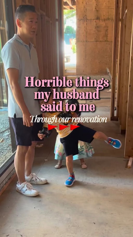 Renovations are tough on couples. These are just some of the horrible things that were said to me through the process.

I think the last one is the worst. Thoughts? 🚩🚩🚩

#relationship #coupleshumor #marriagehumor #relatable #couplescomedy