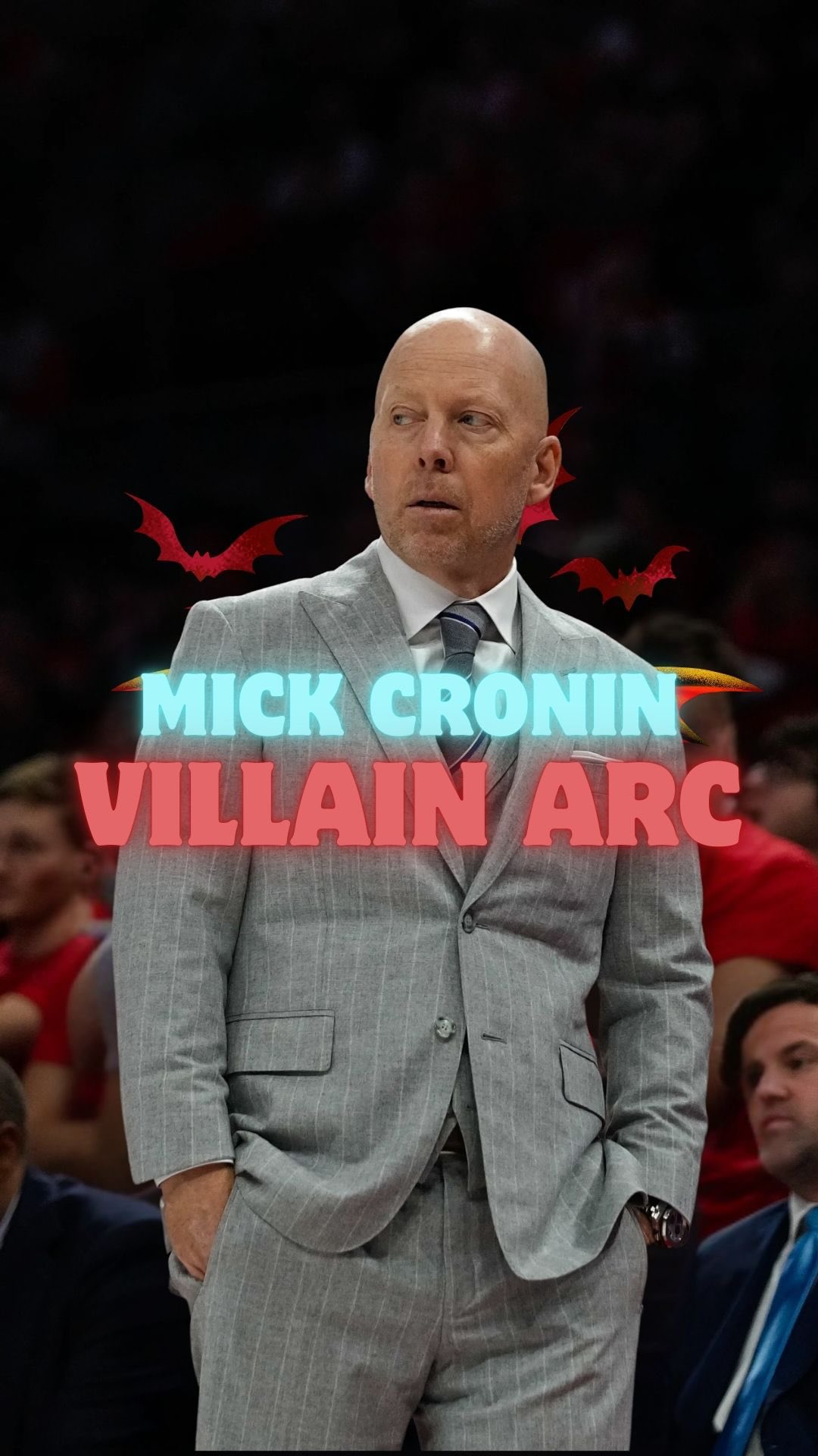 Mick Cronin is 100% off his meds this is an insane villain arc #collegebasketball #mickcronin #ucla #cbb #collegehoops