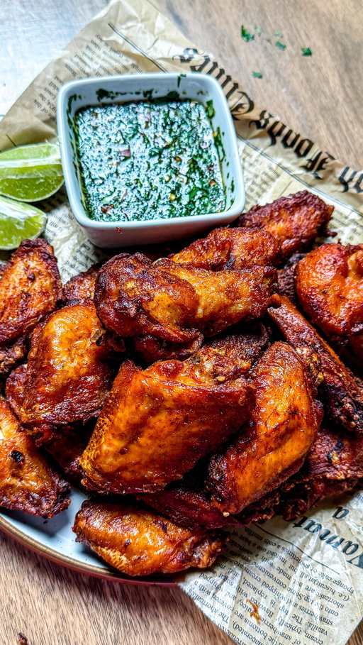 Thai style fried chicken wings @farahjeats 

Episode 2 of my Ramadan series. You’ll love this one! These fried chicken wings are so full of flavor and it’s only 5 ingredients for the marinade.  Eating it with the nam jim jaew is a must which is a Thai style dipping sauce. It has a bold, spicy and tangy flavor that goes well with almost everything. Eating it together is non-negotiable! 

Comment “recipe” and I’ll send you the detailed recipe 🫶

#asianfood #easyrecipe #foodie