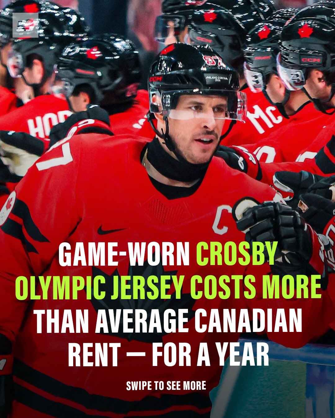 If you’re not all that interested in paying rent for a year or so, perhaps you could own a piece of Olympic history 😅🍁💰

As they have done for many previous international events, Hockey Canada is holding an official auction for game-worn jerseys from the Milano Cortina 2026 Olympic Winter Games. While it doesn’t say which game or colour of jersey winners of the auction will get, they’ll be guaranteed a red or white uniform worn by one of the players at the Winter Olympics‼️

📸 @nhl 
#nhl #olymoics #teamcanada #milanocortina2026