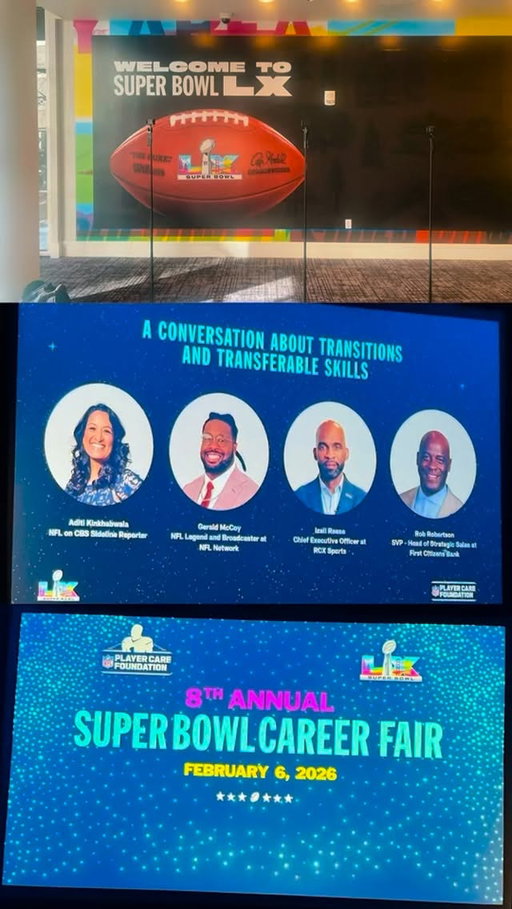 Super Bowl LX was epic! Big shout out to everyone who helped make the weekend a success! Networking, Connections, Impacts in the Community! God is up to something! #makingadifference