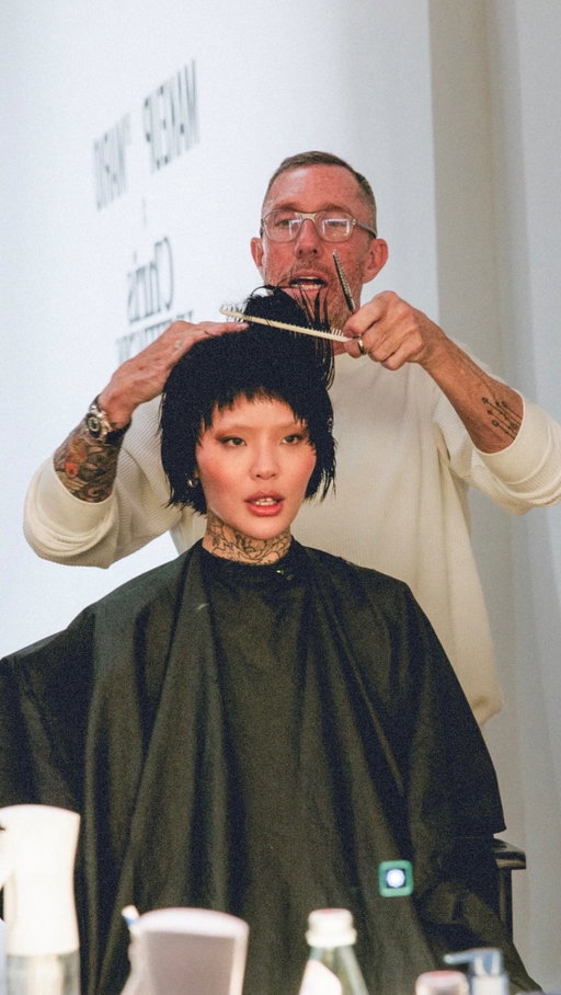 Chic micro BANGS and BOB for @meicrosoft