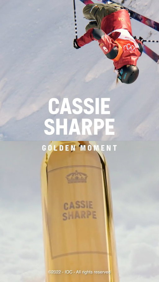❤️ @CassieSharpe’s #GoldenMoments are shaped by her family’s support, allowing her to be fully present no matter the outcome.

#GoldenMoments #Olympics #Corona #MilanoCortina2026
