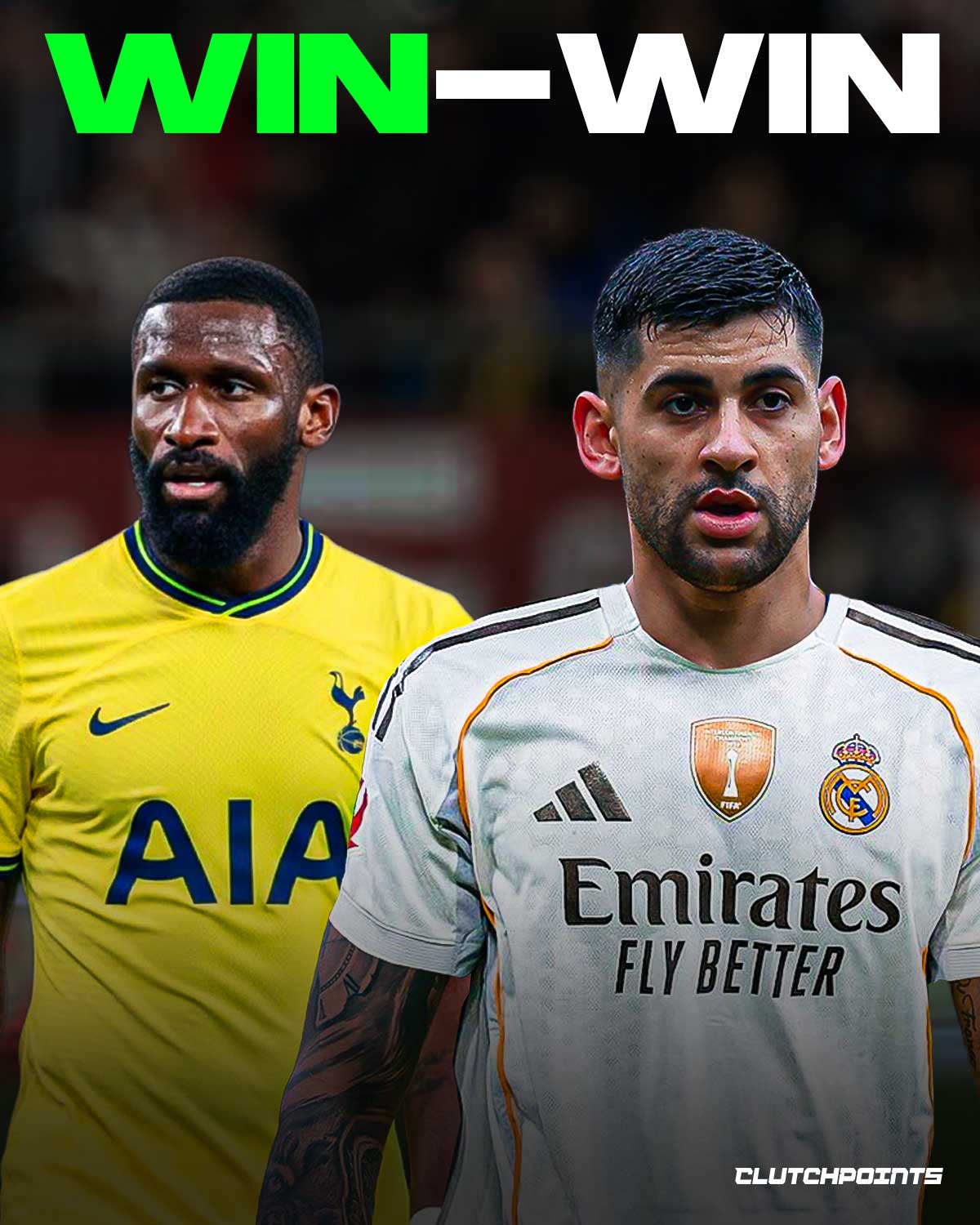 Tottenham are lining up Antonio Rudiger on a free transfer this summer. A two-time Champions League winner. 81 caps for Germany. And Spurs might get him for nothing.

Rudiger's contract at Real Madrid expires in June. No new deal has been offered. His camp is already talking to Premier League clubs.

He's reportedly willing to take a significant pay cut just to get back to England. At 32, he wants game time before the World Cup. Not a bench at the Bernabeu.

Here's the twist. Real Madrid are targeting Cristian Romero as a replacement. Romero has been linked with Madrid, Barca, and Atletico all season. If he leaves, Rudiger walks the other way. A straight swap without either club paying a fee.

Rudiger has only made 9 appearances this season due to a thigh injury. Real Madrid are doubting his fitness. But when healthy, this is a defender who won the Champions League with Chelsea AND Real Madrid. The Europa League. The FA Cup. He's been elite for a decade.

PSG and Chelsea are also watching. But Spurs already know the Premier League is where he thrives. Five years at Stamford Bridge proved that.

A relegation-threatened club signing a Champions League winner on a free. Pochettino potentially coming back after the World Cup to coach him. This is either the start of a Tottenham rebuild or the most Spurs story ever told.