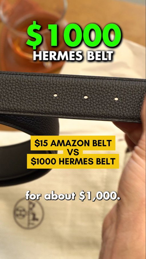 Some belts are built to last. Others are built to signal.

#LeatherBelt #LeatherGoods #MensAccessories #LuxuryFashion #FashionReels #LuxuryReview