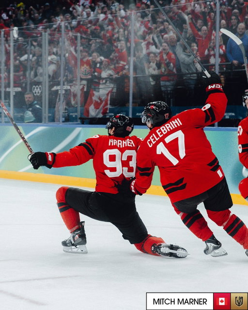 MITCH MARNER SCORES THE OT WINNER TO SEND CANADA TO THE SEMIFINALS!!! 🇨🇦

Watch NHLers in action at the #MilanoCortina2026 #WinterOlympics on @nbcsports, @peacock, @cbc.sports, @cbcgem, & @sportsnet!