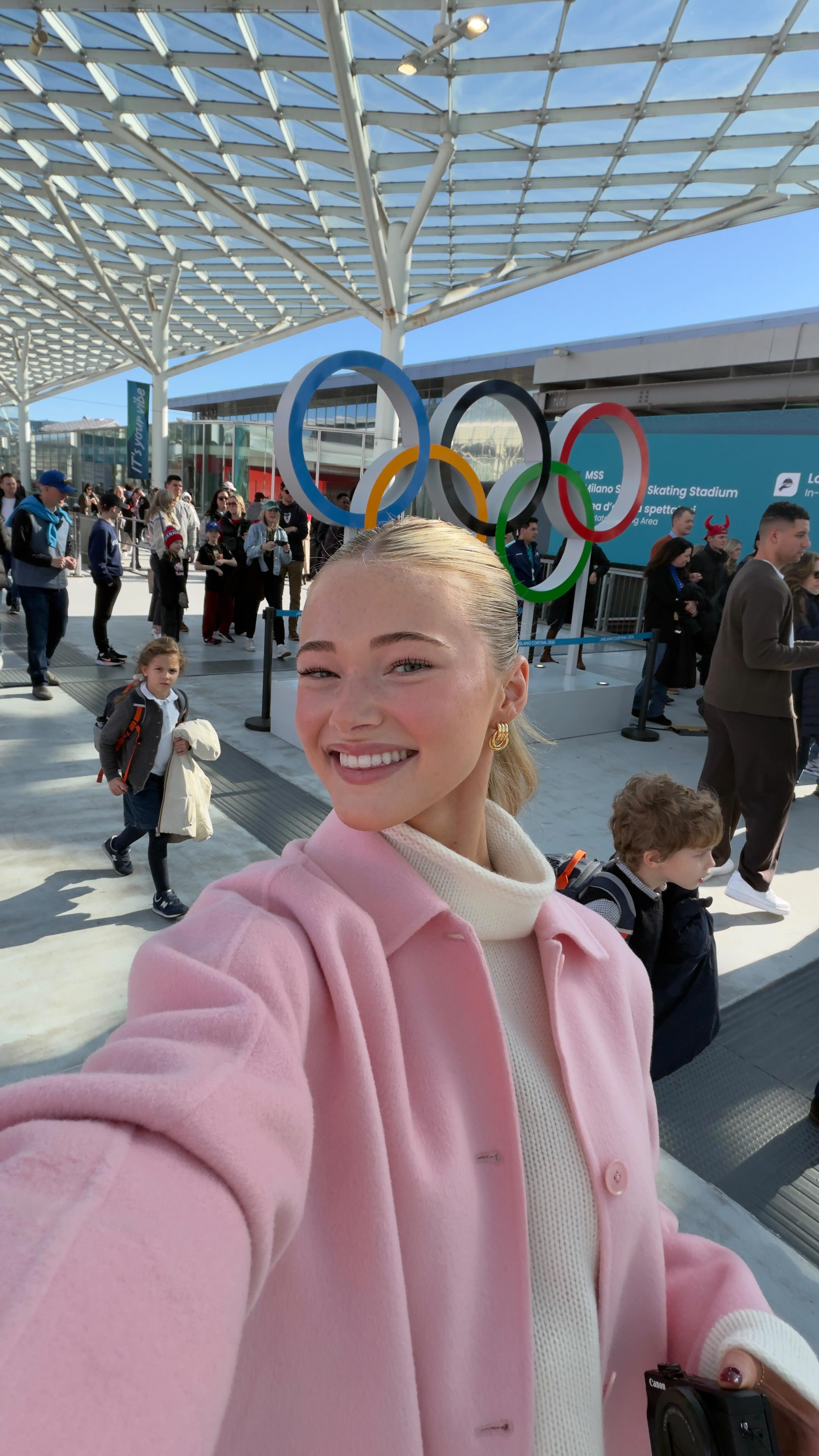 Come with me to the Milan Cortina Winter Olympics!! ✨🇺🇸 @nbcolympics @olympics #WinterOlympics #MilanCortina2026