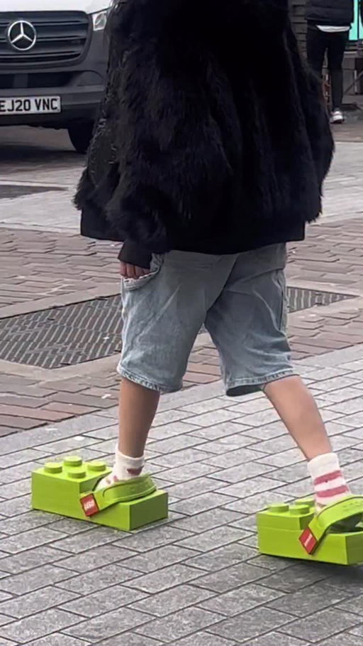 @crocs x @lego really said "I'm 2 blocks away" with their debut collab 🧱

We just stepped out to see the public's opinion of the shoe first-hand... and it's safe to say they turn some heads. 

Would you walk a mile in these? 💚

Credit: Hypebae