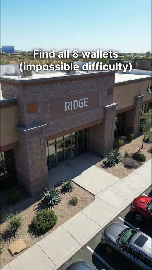 Find All 8 Ridge Wallets… Difficulty Impossible. Did you find them all?