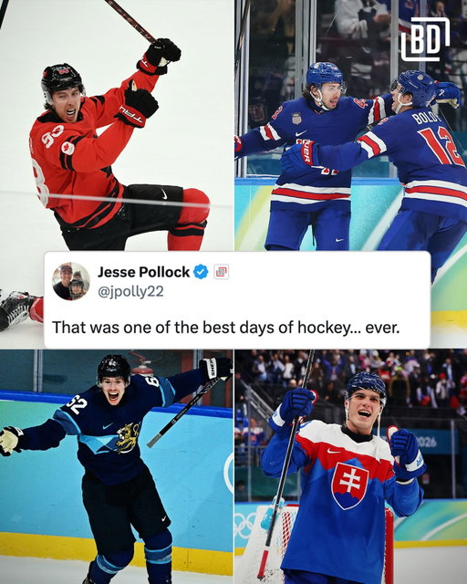 What an unbelievable day of puck 🫨🔥🏒
