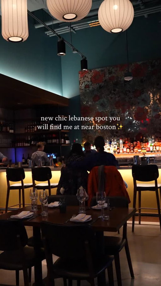 NEW CHIC LEBANESE SPOT IN CENTRAL SQUARE✨ @moonarestaurant 

Moona has been a fantastic Lebanese-inspired restaurant in Inman Square for years, but now they have expanded to Central Square! Their interior is so stylish and colorful, with a beautiful backlit bar.

For me, Moona’s food always HITS. They serve delicious mezze—I love the hummus bil fitr and za’atar pull-apart bread. The squid was also flavorful and tender. As an entrée, we shared a generous portion of msakhan (chicken)! Finally, the olive oil cake was gorgeous and had a wonderful citrus element.

📍750 Main St. Cambridge, MA

#bostonfoodgram #bostonfood #bestfoodboston #cambridgema