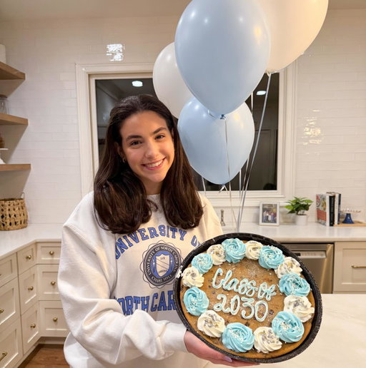 Third one’s a charm!!! I’m beyond thrilled that my baby is staying close to home next year!!! 🥳🥳

I’m SO proud of you, beanie!! 
You worked incredibly hard and deserve all that college is going to offer you!! 🩵🤍

Can’t wait to see you crush the next four @uncchapelhill 🩵🤍

I’m (not so secretly) excited for many frozen yogurt dates at my fave (and all the other fun things of course too). 🩵🤍

I love you more than a million marshmallows! 🩵🤍