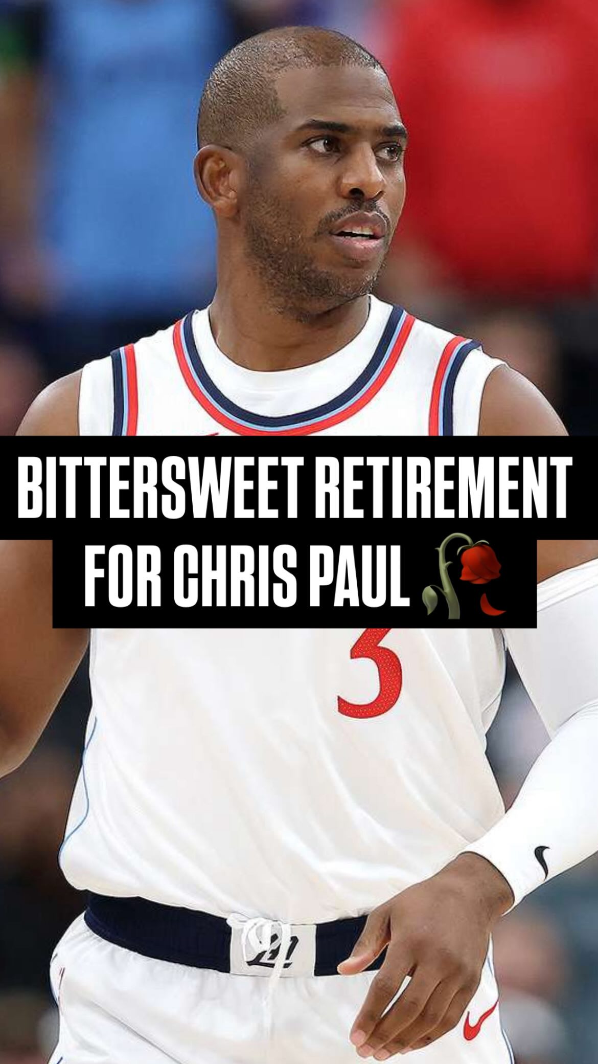 The crew has mixed feelings about the bittersweet Chris Paul retirement 🥀