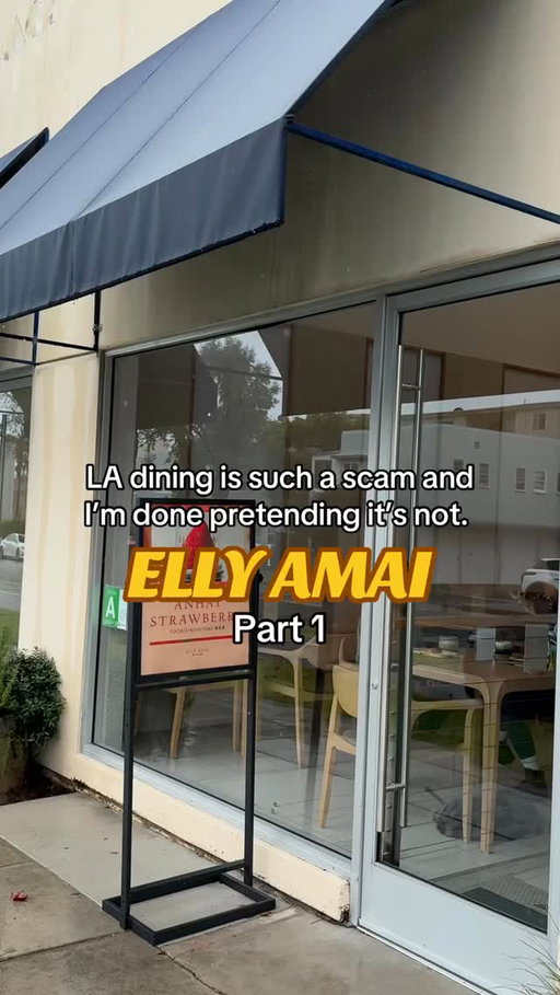This is just part one of my Elly Amai review. Because when fruit costs more than your electric bill, we need a series. 
This is the place that sold the $20 strawberry at Erewhon and now they’re selling $60–$150 fruit plates… because they can.
The wild part? People are buying it. Mostly because influencers flock here, make it trendy, and call it “the best fruit they’ve ever had.”
PART TWO drops tomorrow with the full fruit plate.🍊🍓🤦‍♀️
#ellyamai #la #lafood #honestreview #foodreview