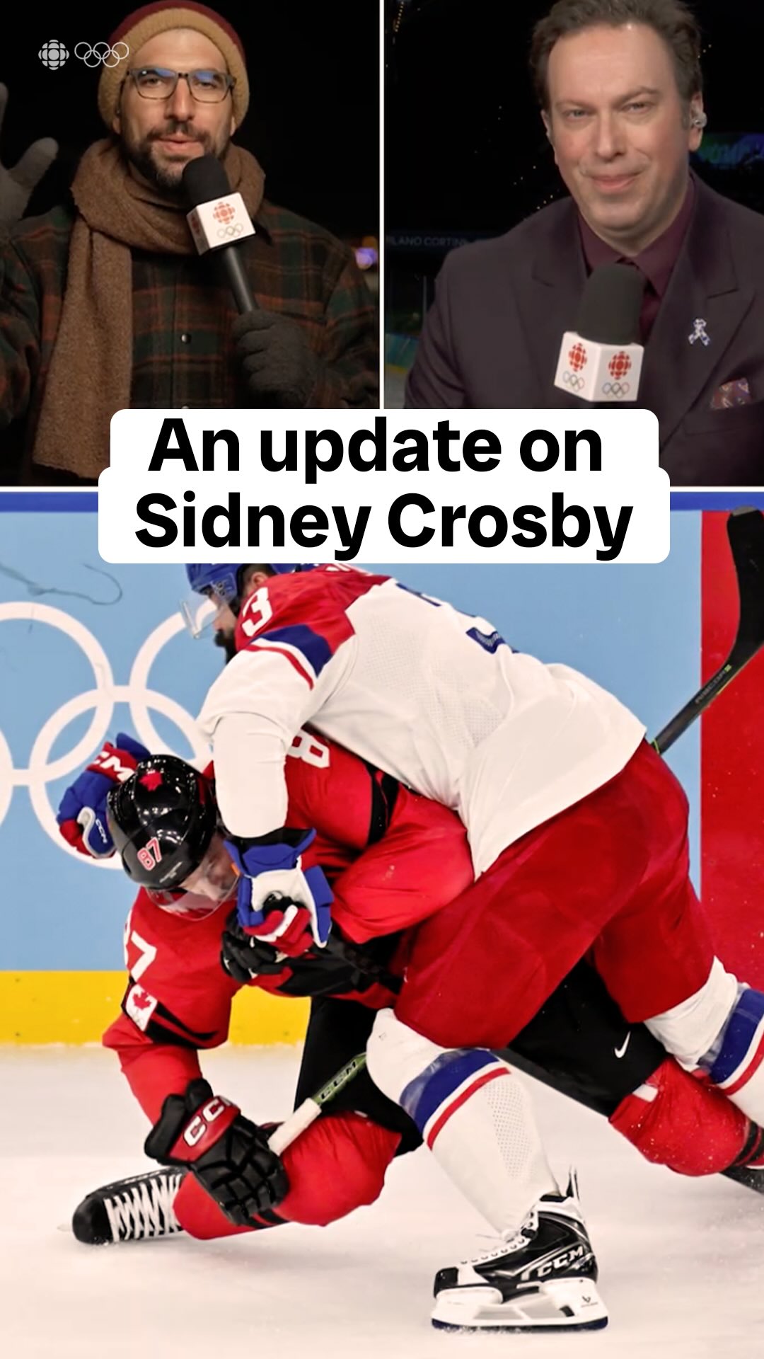 “It’s harder but it’s not impossible” Elliotte Friedman says when asked if the men’s hockey team can still win if Sidney Crosby remains out of the tournament