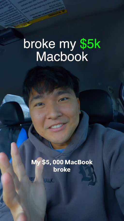I can’t believe I broke my MacBook