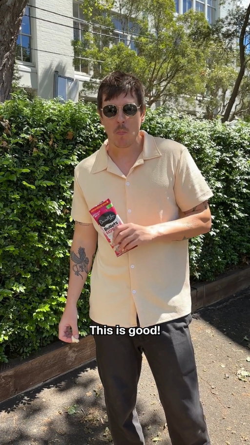 We hit the streets to hear your verdict on our White Chocolate Raspberry Bullets Block. Back by popular demand. 👀🎤​​

#DLMakesItBetter #WhiteChocolate #PalmOilFree