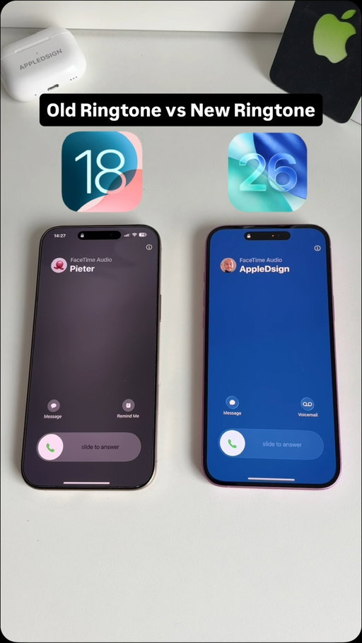 Which one is the winner? The old iPhone ringtone from iOS 18 or the new ringtone in iOS 26? Share it with us in the comments below!
_______
#ios26 #ios18 #ringtone #iphone17 #appledsign