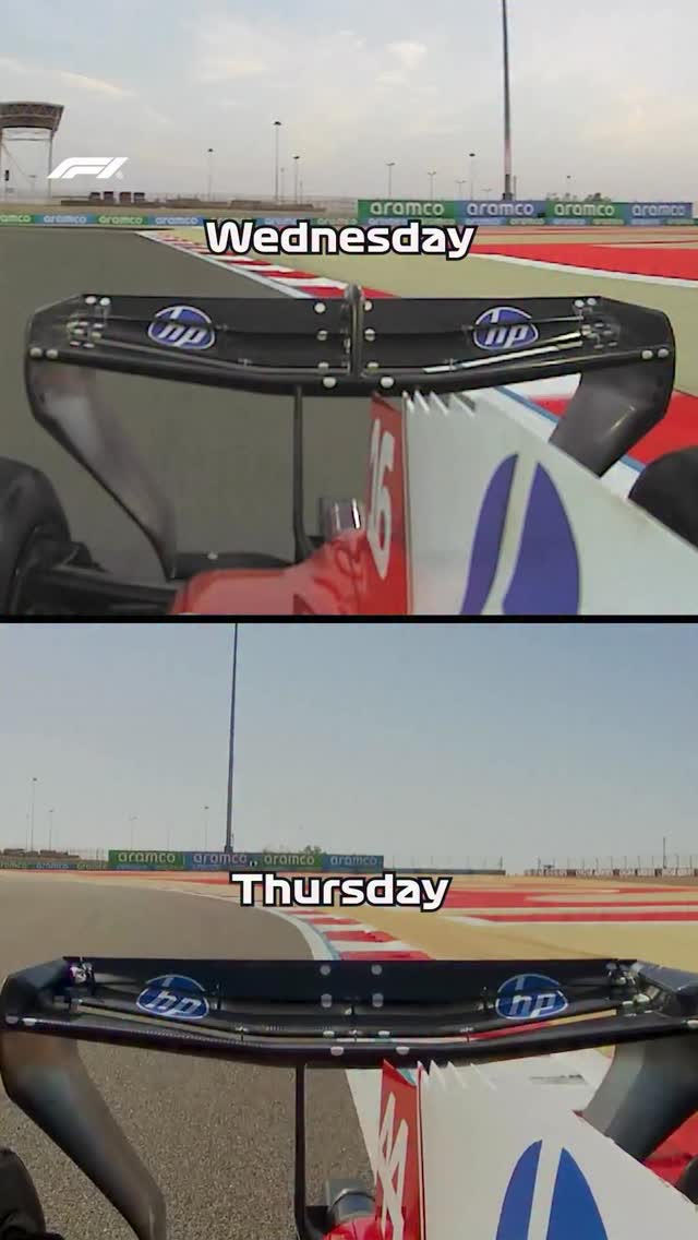 This is what F1 testing is all about 😍

Surprise innovation and pushing the boundaries never ceases in Formula 1 🤓 Compare and contrast Ferrari’s different rear wing systems from Wednesday and Thursday!

#F1 #Formula1 #F1Testing