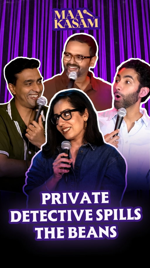 @ladydetectivesindia Spills the Beans. 
What an insanely fun episode. 

Watch the full video on YouTube. 

All links in bio

To participate in TISS Maa kasam shows send your stories to: tissmaakasam@gmail.com

#tiss #comedy #feelkaroreelkaro #feelitreelit #relationships