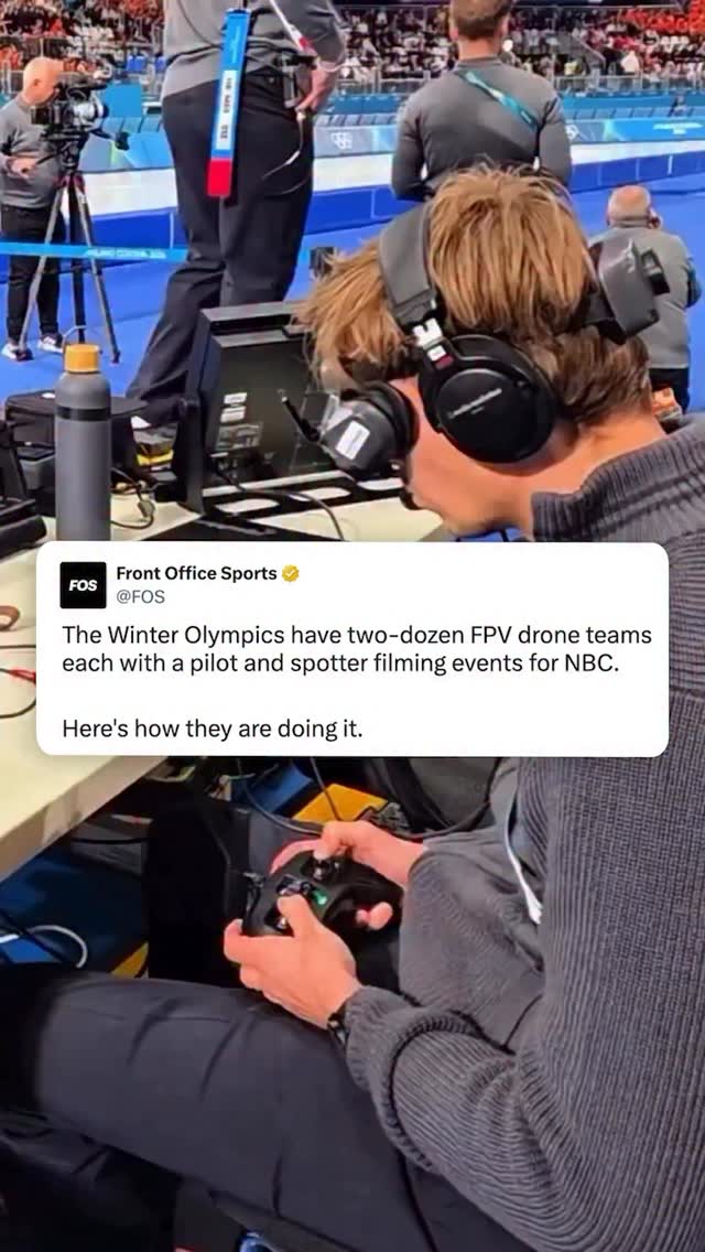 This is how drone pilots are capturing unique shots using FPV drones at the Winter Olympics 🎥

More on how drones are stealing the show at the Olympics in our bio. 

(🎥 via @avixagram, @behindthebroadcast)