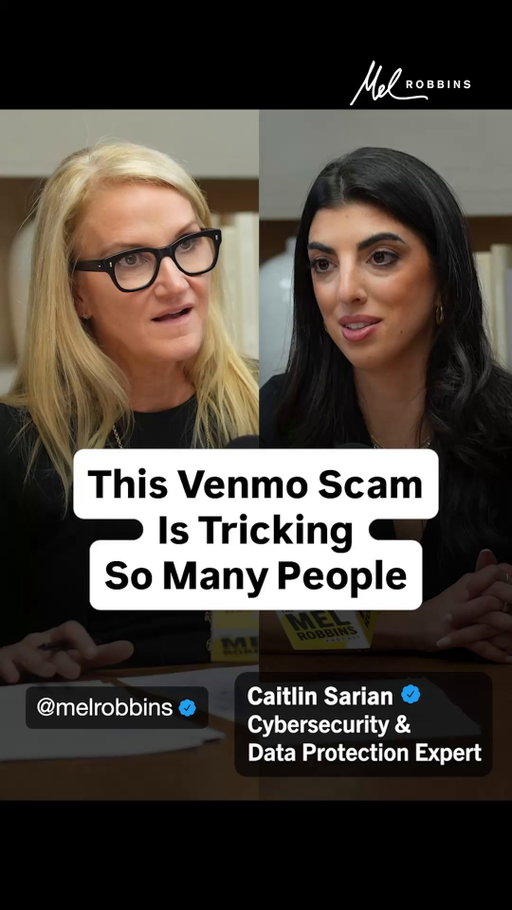 If you use Venmo, you need to hear this.

Caitlin Sarian - award-winning cybersecurity expert educating millions online as @cybersecuritygirl - is sharing one of the most common Venmo scams happening right now… and why it works so well on smart, well-intentioned people.

Comment ‘Cyber' and I’ll DM you a link to the full episode!

Caitlin shares the simple rule that can save you:

If someone “accidentally” sends you money - Do NOT send it back.

Report the transaction inside the app and let the platform handle it.

That one move protects your money and your account.

In today’s episode of @themelrobbinspodcast, Caitlin breaks down the real-world scams and missteps people are falling for every day - and gives you clear, easy steps to protect your money, your identity, and your family.

🎧 “#1 Cybersecurity Expert: This Conversation Could Save You Thousands of Dollars”

Listen now on Spotify, Apple Podcasts, or YouTube - search ‘The Mel Robbins Podcast Cybersecurity.’
