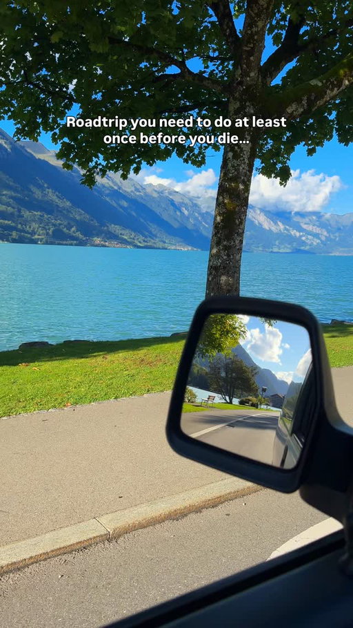 Follow @isabella.aroundtheworld for more daily travel inspiration, road trips & hidden gems! ✨

I recommend at least 7 days for this itinerary to enjoy it to the fullest. Can also easily be 14 days though, there is SO much to do in these areas:

1. Lucerne
2. Stoos
3. Lake Lungern
4. Aareschlucht
5. Rosenlaui & Gletscherschlucht
6. Brienz
7. Grindelwald
8. Lauterbrunnen
9. Kandersteg (& Lake Oeschinensee)
10. Thun
11. Bern

Since public transportation is great in Switzerland, you can also do most of this places quite easily without car. Trains are pretty expensive in Switzerland though, so I prefer using my own car to visit all these places. 

Will share a more detailed itinerary with all must visit hikes, hidden gems etc. along the way soon on my blog - so follow along to not miss it!

#switzerland #roadtrip #visitswitzerland #eurosummer