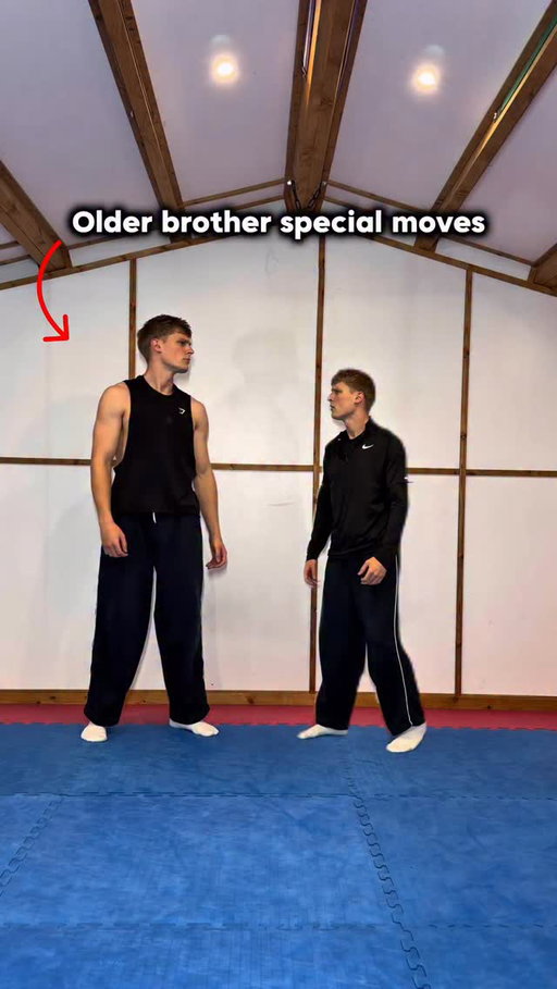 Older brother special moves😂