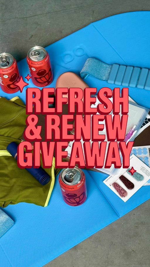 🫧🧘‍♀️REFRESH AND RENEW GIVEAWAY 🧘‍♀️🫧
The new year energy is still in the air and trust us when we say… it’s crisp 😮‍💨 we have all the essentials you need to maintain a perfect year, and we will choose TWO lucky winners to have it all! you don’t want to miss out on this one, entry rules below 😉

ENTRY RULES
🤍 like this post 
🤳 follow @drinkpoppi + @therabody + @bala 
👯‍♀️ tag a friend in the comments 
BONUS: comment with “🫧” on our last three posts for additional entries 

Giveaway is open to all legal residents of the continental US and DC, who are 18+ years of age. No purchase necessary to enter or win giveaway. Giveaway starts 2/19/25 at 10AM CT and giveaway closes 2/25/25 at 11:59PM CT. Entries must be received in that period of time in order to qualify. 2 (two) winners will be randomly selected by @drinkpoppi and contacted via Instagram DMs. Void where prohibited. The prize per winner consists of: 4 cases of poppi, a Theragun Mini and Theraface Depuffing Wand from TheraBody, a set from the next drop by Set Active, a Forma Bundle, Vegan Leather Folio, a Magnetic Bookmark | Pen Holder, and an Uni-ball Signo RT 1 Gel Pen from Cloth & Paper, The Compact Mat and Bangles from Bala Bangles. This contest is in no way sponsored, endorsed or associated with Instagram.