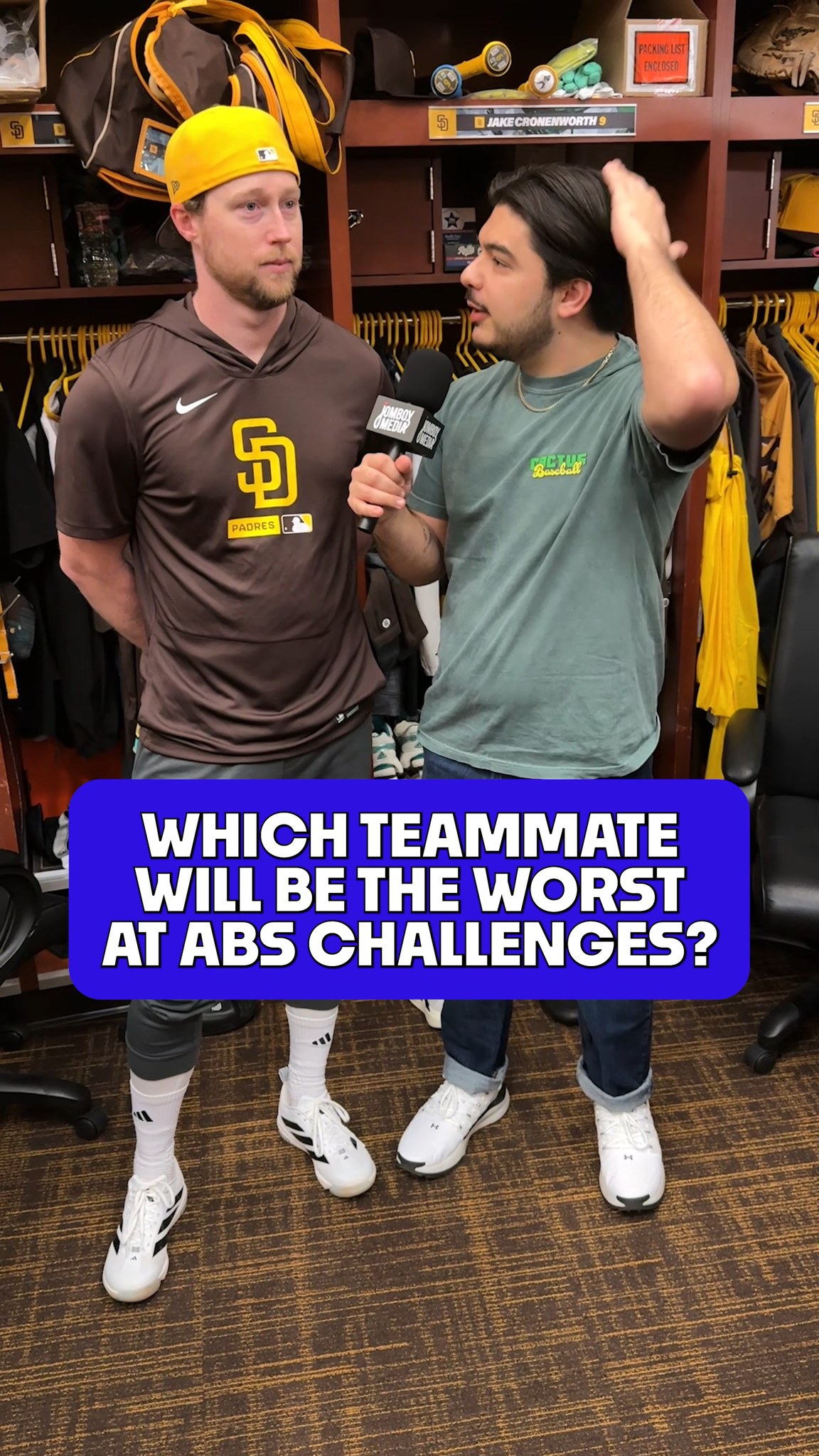 These MLB players have some teammates who they do NOT trust to use their team's ABS challenges

#mlb #baseball #sports #umpire #challenge