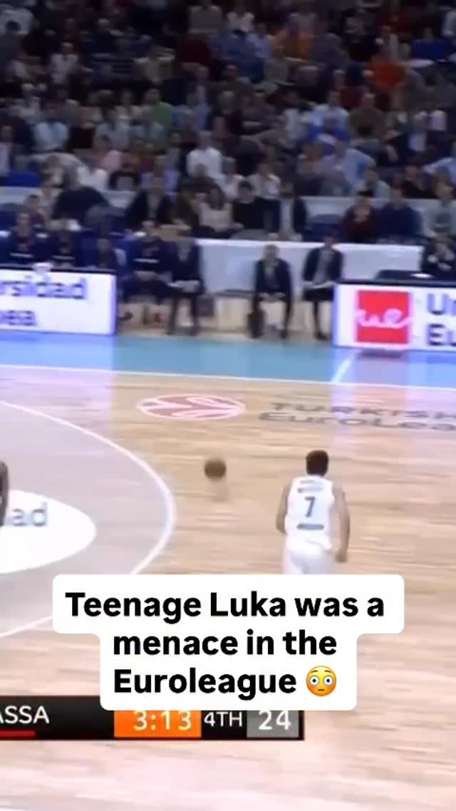 Real Madrid Luka was built different! Check out these crazy highlights from the Euroleague!🔥

Years later he is still getting buckets and breaking ankles ⛹️🏀