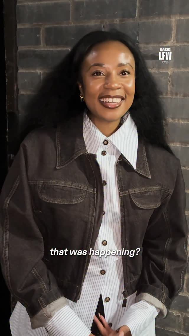 From King Charles attending to a @littlesimz surprise performance, we caught up with @tolucoker to unpack her latest collection ‘Survivor’s Remorse’ in the newest episode of Off The Cuff 💗⁠
⁠
Interview @elliothoste⁠
Edit @vascovision⁠
⁠
#DazedFashionTV #ToluCoker #LFW #offthecuff