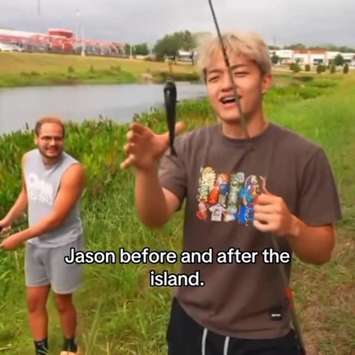 Me before and after the island 😅🏝️ TTV// jasontheween