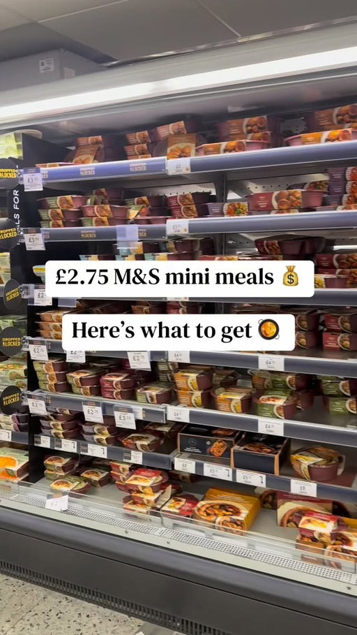 Eat Well, Save Money 🥘 💰 

Have you tried @marksandspencerfood Mini Meal range?

High Protein Options✅ Portion Controlled✅ M&S Quality✅ 

#marksandspencerfood #foodhaul #foodshop #minimeals #highprotein