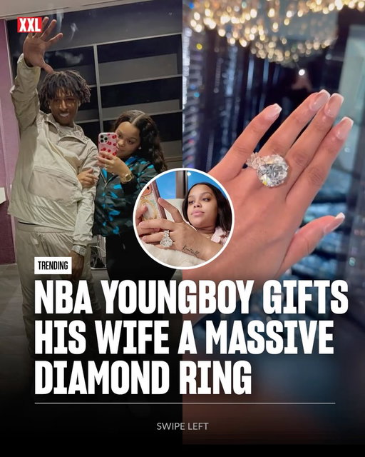 NBA YoungBoy upgraded his wife Jazlyn’s ring, gifting her a massive new diamond 💍🤯

🎥 @pristinejewelers 

Thoughts? ⬇️