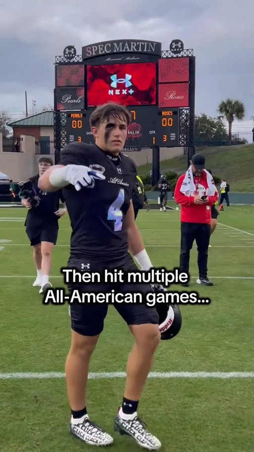 From the Camp Series to the 🔝! We see you, Snake! 🥹 @jk_de_snake @imgafootball @uafootball #uanext