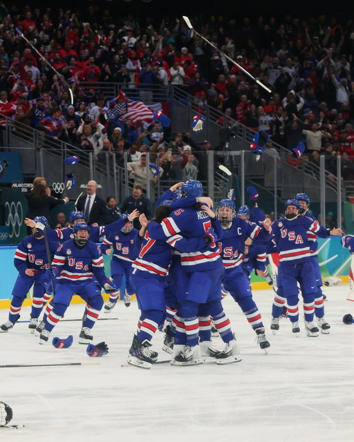 CHAMPIONS 👏

Congratulations to @teamusa women’s ice hockey for winning gold at the #MilanoCortina2026 #WinterOlympics! 🥇