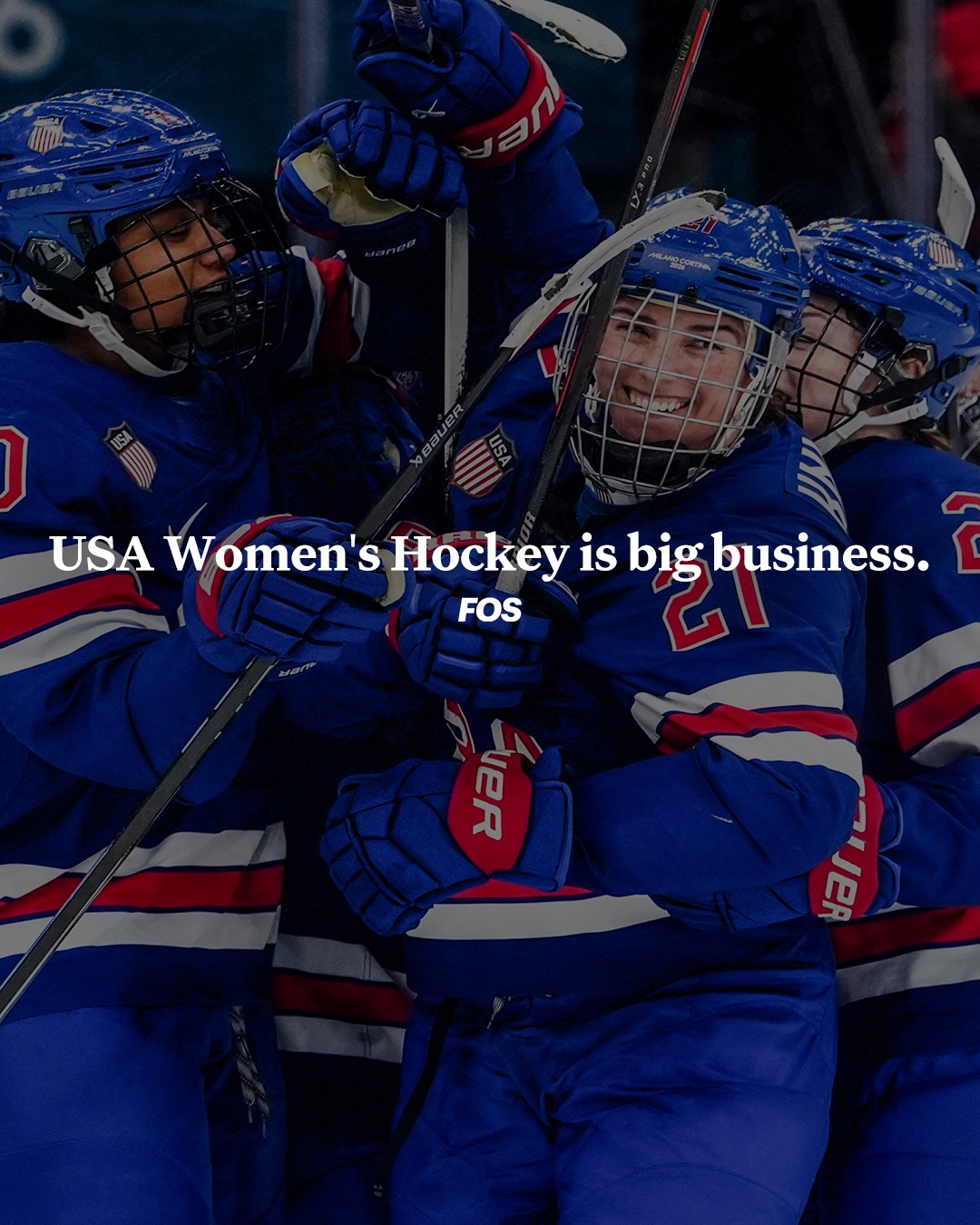 Undefeated.
Outscored opponents 33-2.
Revenge on Canada for 2022.
3rd Olympic Gold in women's hockey history.

NBC says the United States-Canada gold medal game was the most-watched women’s hockey game on record, averaging 5.3M viewers on USA Network and Peacock. The game peaked at 7.7M viewers during overtime. 

USA Women's Hockey is big business 🇺🇸