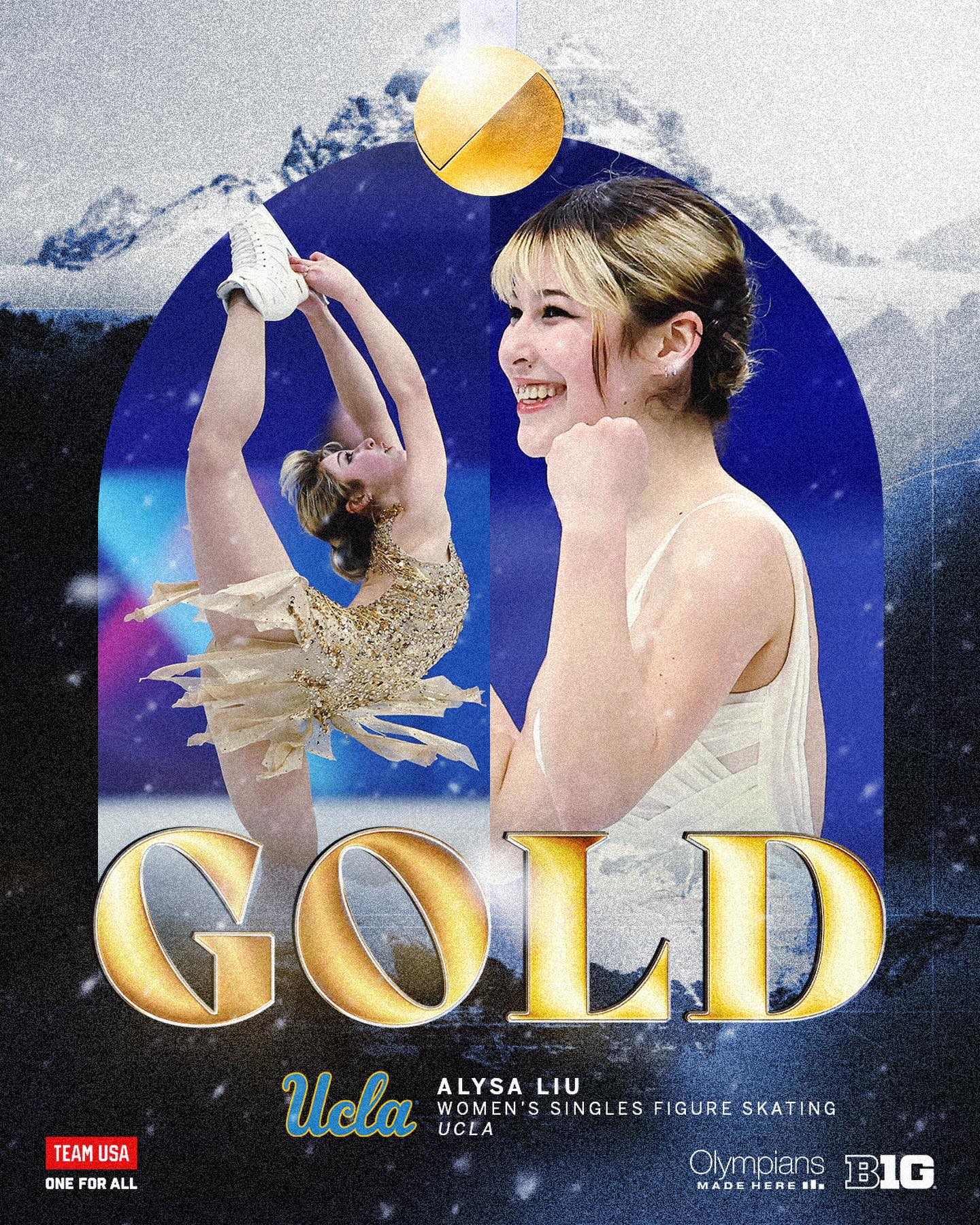 A golden performance! UCLA student Alysa Liu wins the gold medal in women’s singles figure skating